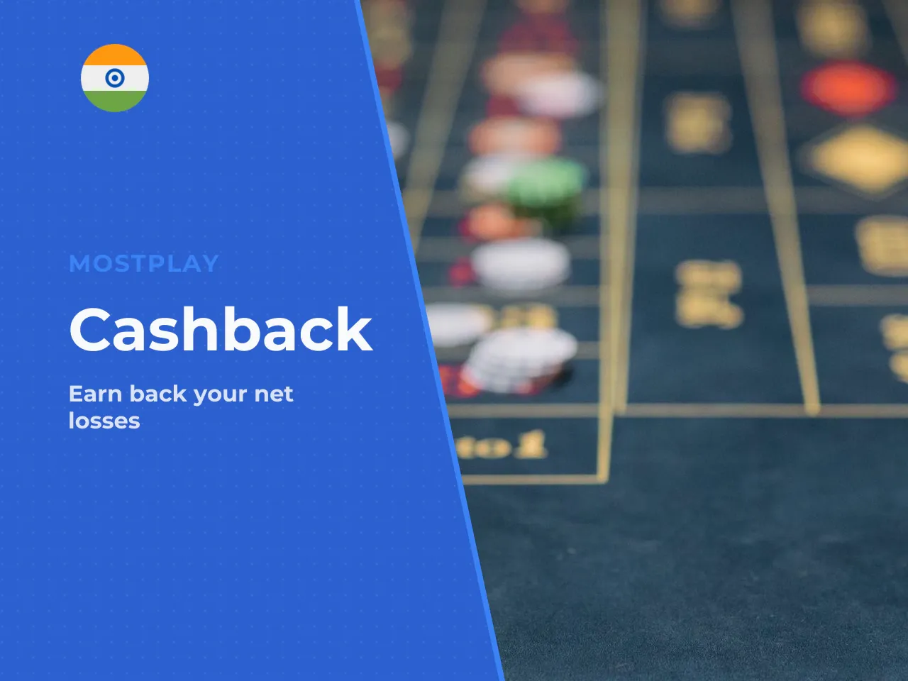 Cashback on Live Casino and Slots