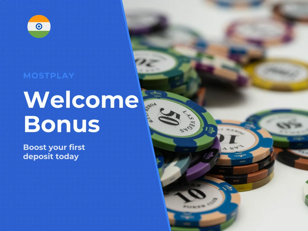 Welcome Bonus on the First Deposit
