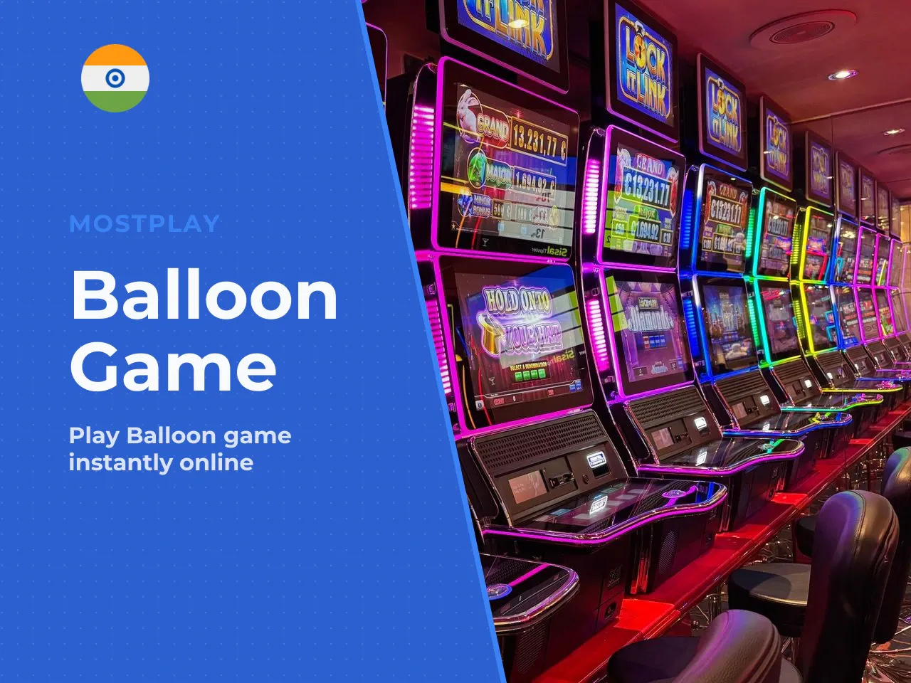 Playing Balloon online without download. Playing