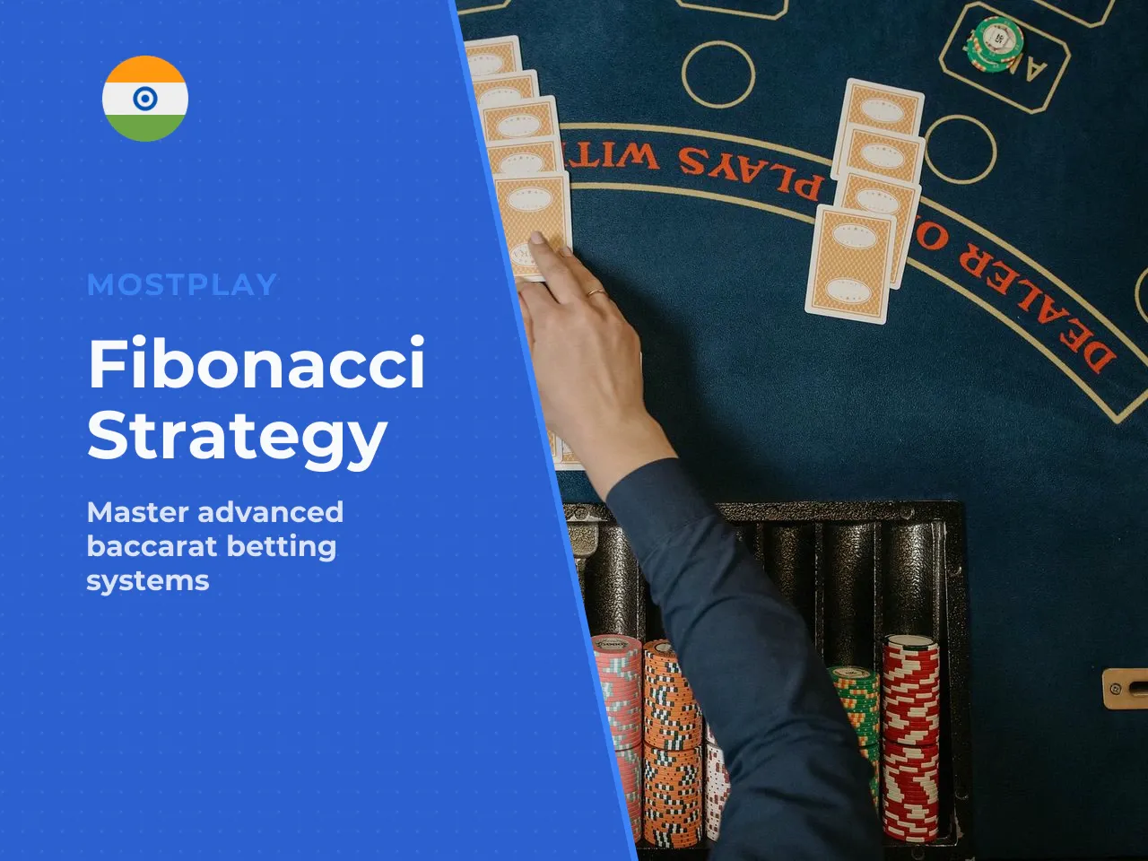 The Fibonacci system escalates bets more